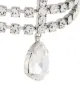 Alessandra Rich crystal choker necklace