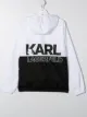 الصورة 2 من Karl Lagerfeld Kids جاكيت واقي من الرياح بشعار الماركة