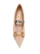 Gucci Horsebit detail ballerina shoes