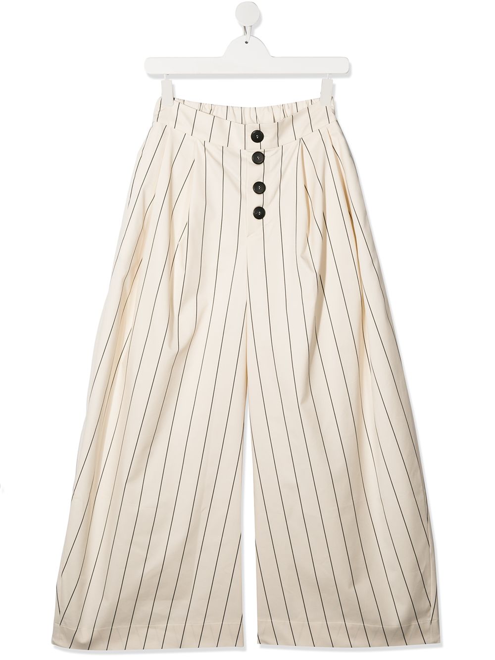 фото Unlabel teen striped wide-leg trousers