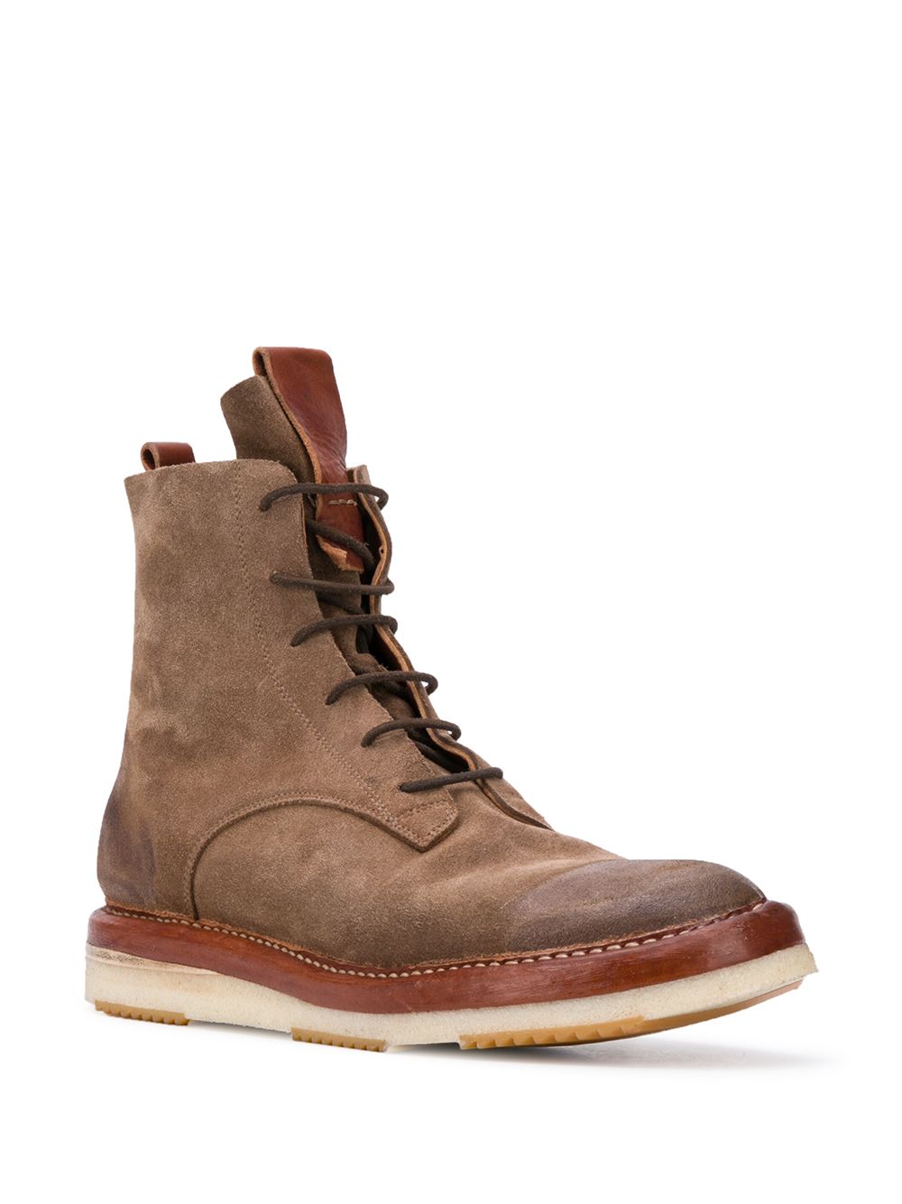 фото Silvano sassetti crepe sole combat boots