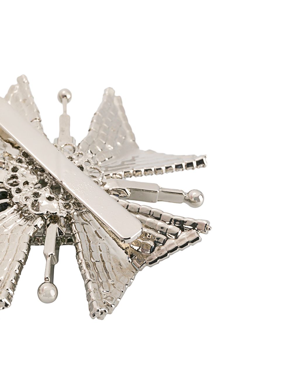 фото Gianfranco ferré pre-owned crystal-embellished brooch