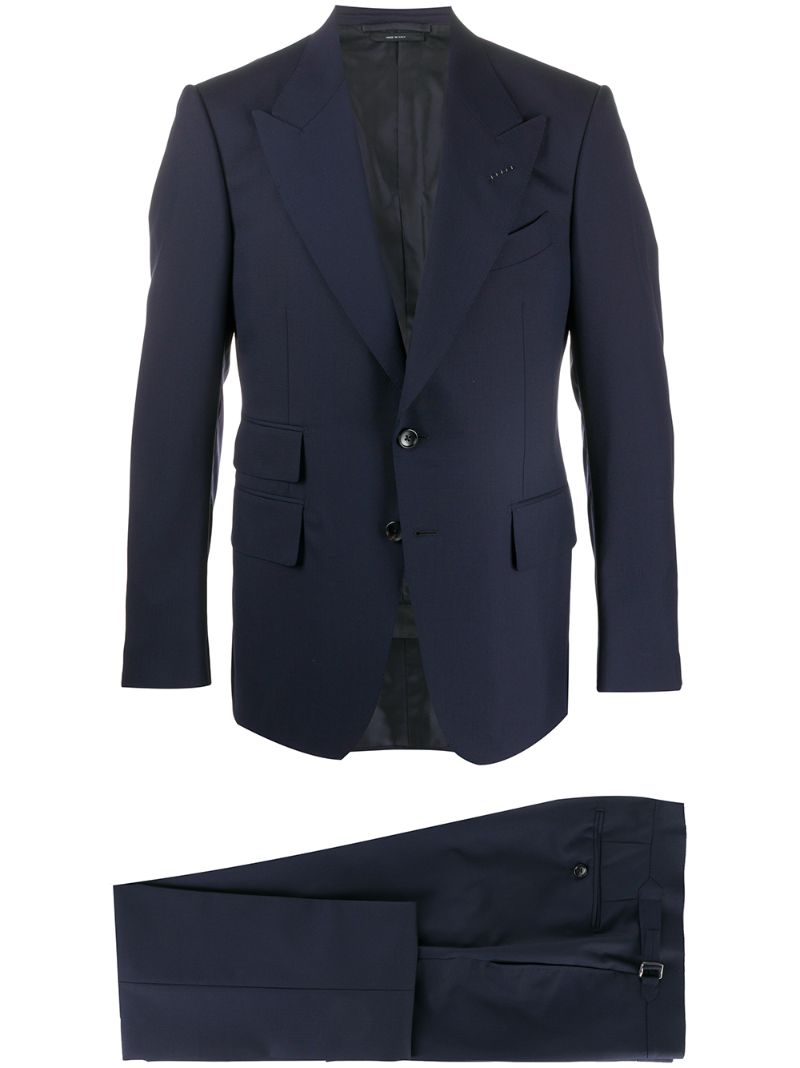 Tom Ford Shelton Two-piece Suit In Blue