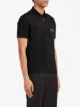 Prada logo embroidered polo shirt