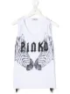 الصورة 1 من Pinko Kids تيشيرت بدون أكمام وبشعار الماركة