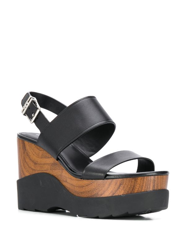 michael kors platform wedge sandals