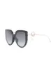 Image 2 of Fendi Eyewear FF oversized-frame sunglasses