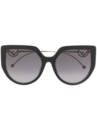 black fendi glasses