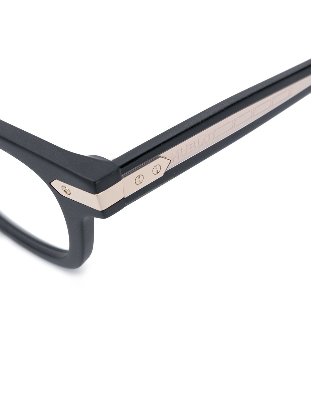 фото Hublot eyewear rectangle frame glasses