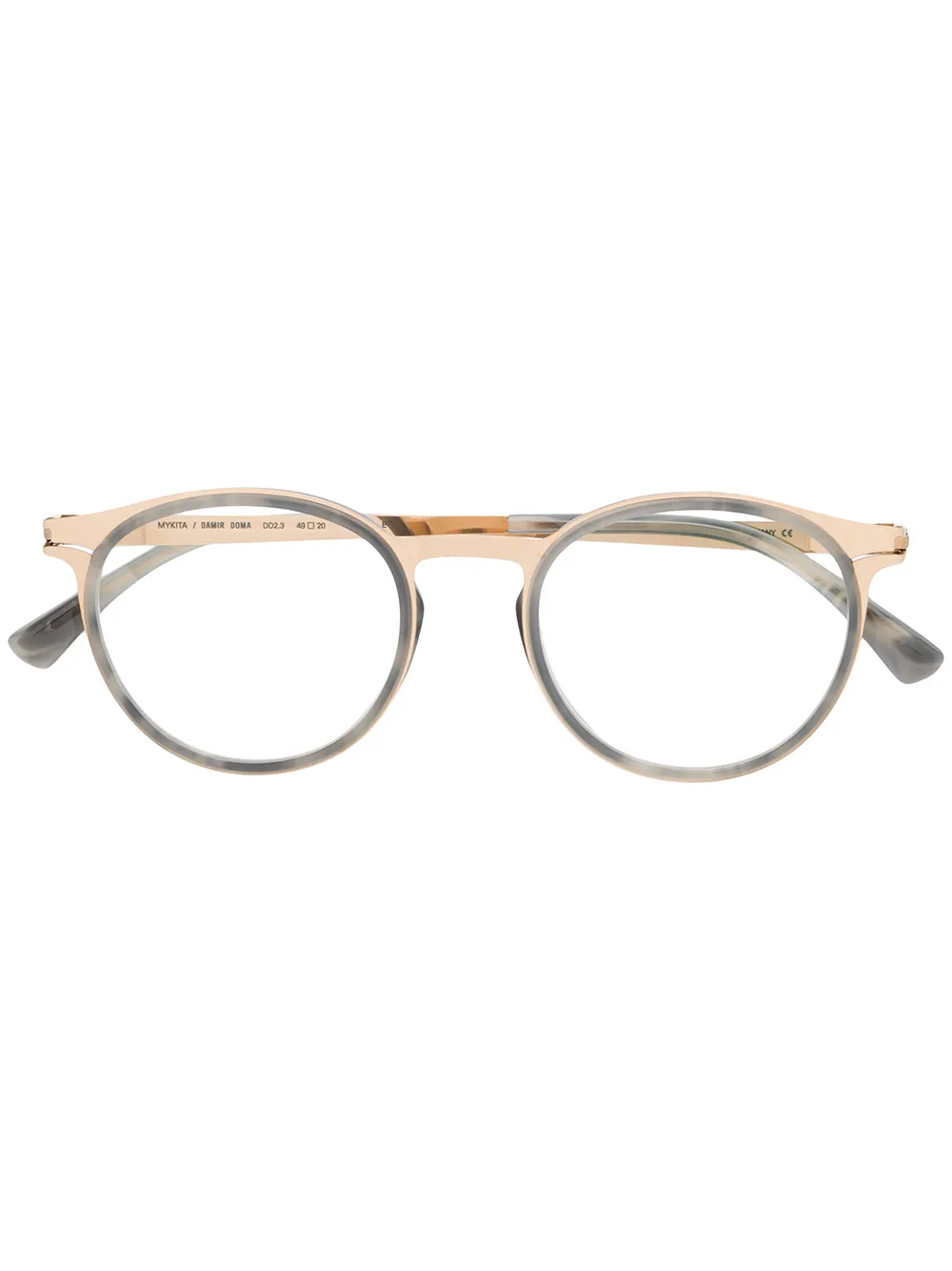 Mykita очки в круглой оправе