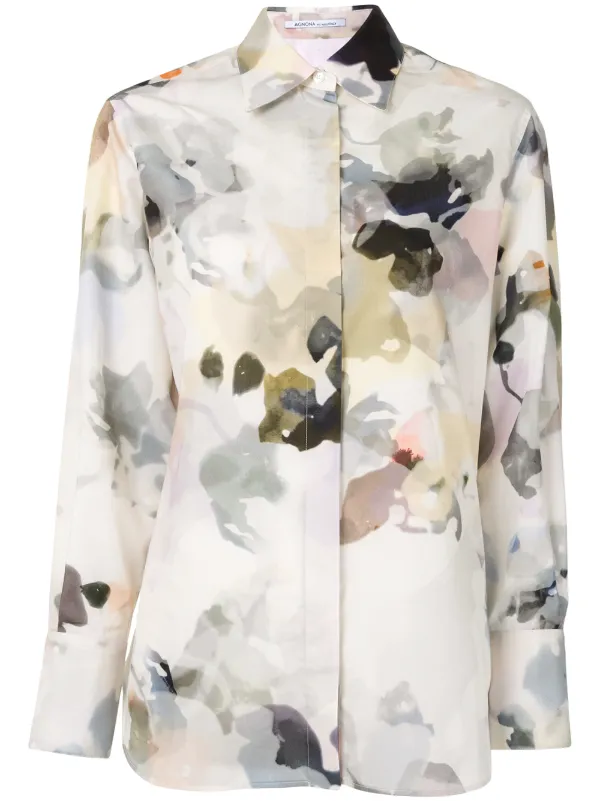 flower print shirt