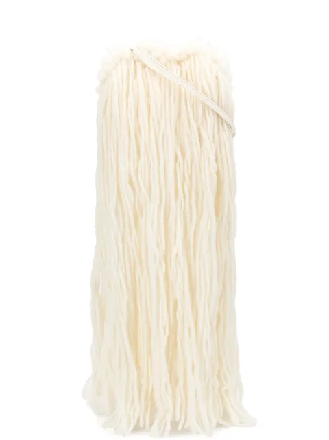 Discord Yohji Yamamoto fringed shoulder bag