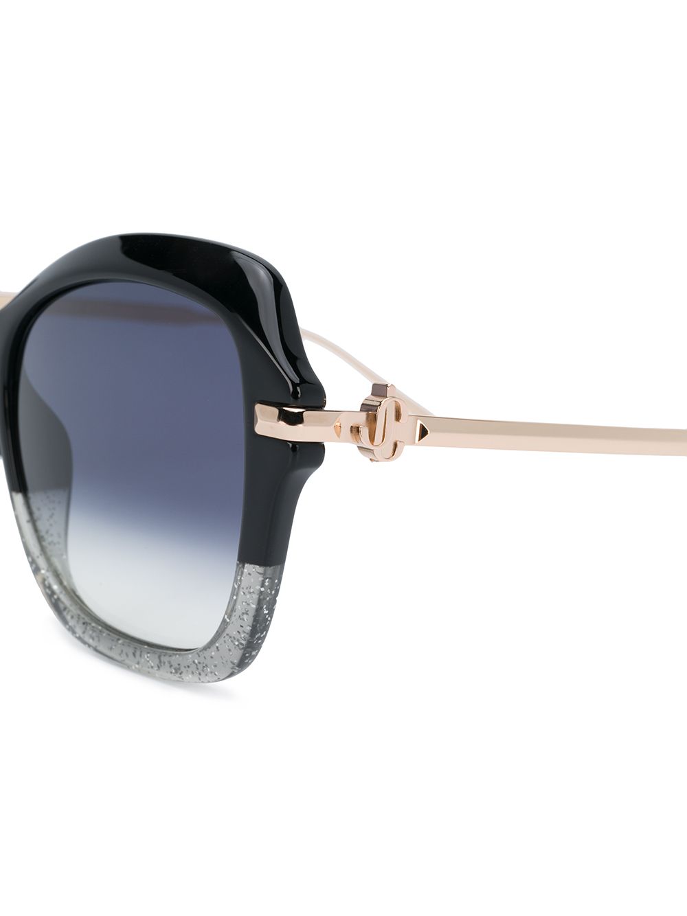 фото Jimmy choo eyewear солнцезащитные очки tessy с блестками