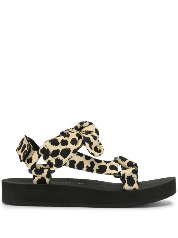 loeffler randall leopard sandals