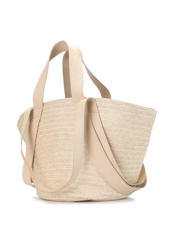 Braided tote bag clearance