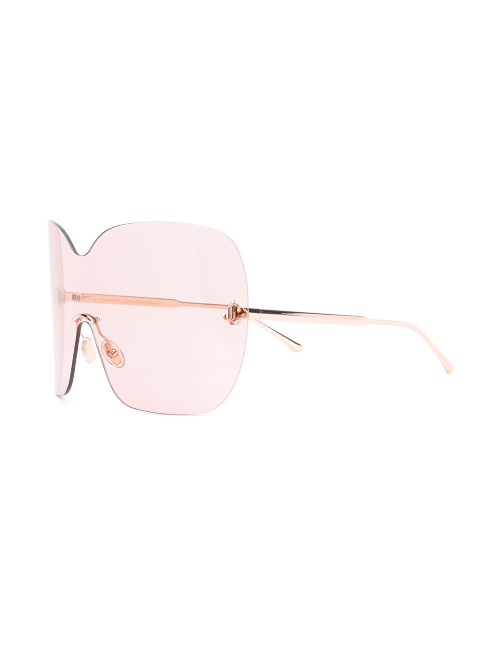 фото Jimmy choo eyewear солнцезащитные очки-маска ffreedom