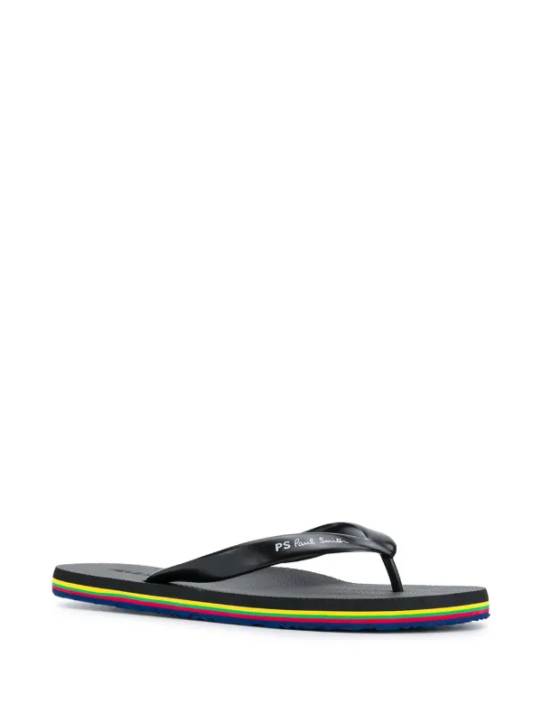 paul smith flip flops white