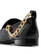 Image 2 of BY FAR Nick chain-anklet leather loafers