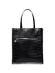 Image 1 of Alexander McQueen croc effect tote bag