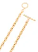 All Blues Pill polished gold vermeil necklace