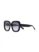 Chimi Extended oversized square-frame sunglasss