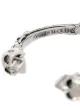 Alexander McQueen Twin skull-motif textured bracelet