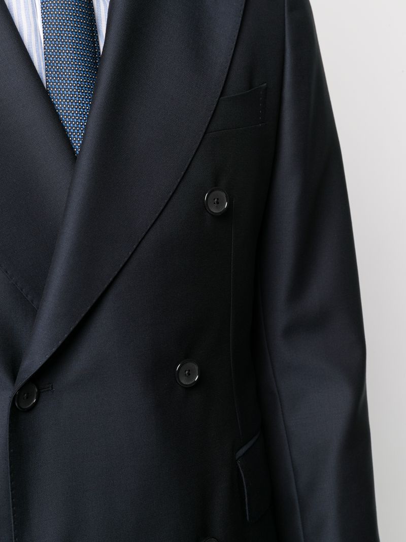 Shop Tagliatore Two Piece Suit In Blue