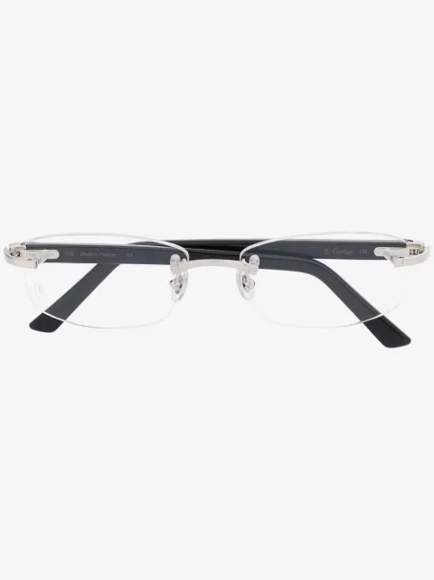 Cartier Eyewear rectangular-frame glasses