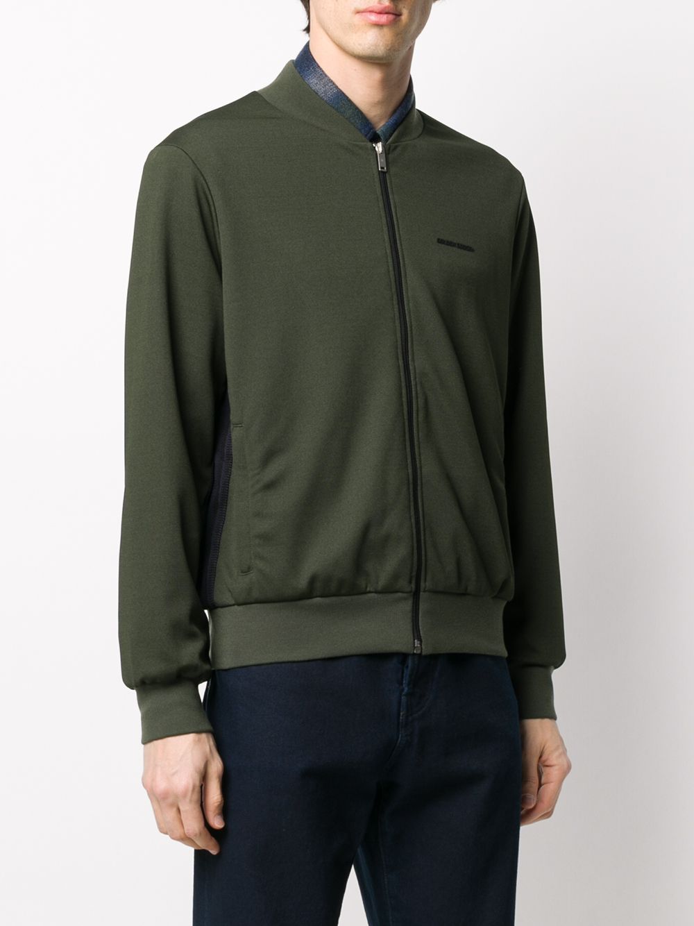 фото Golden goose zip-up bomber jacket