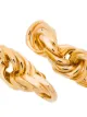 Bottega Veneta 18kt gold-plated hoop earrings