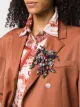 Image 2 of Gianfranco Ferré Pre-Owned 2000s stones bow brooch