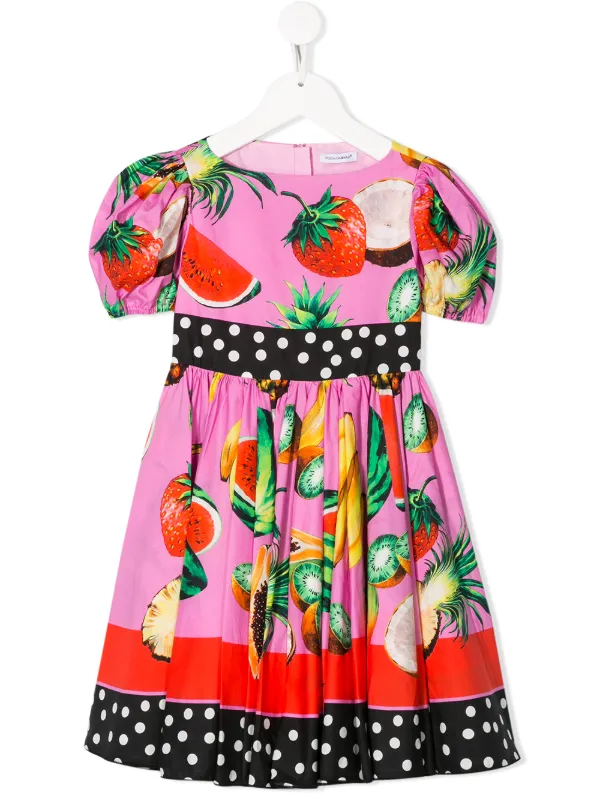 Dolce Gabbana Kids Tropical Fruit Print Dress Aw20 Farfetch Com,Happy Birthday Megastar Chiranjeevi Pics