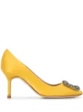Manolo Blahnik Hangisi 70mm pumps - Yellow