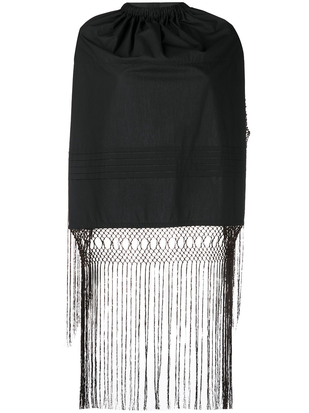 фото Loewe open-back fringed top