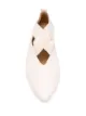 Uma Wang crisscross strap pointed toe ballerinas