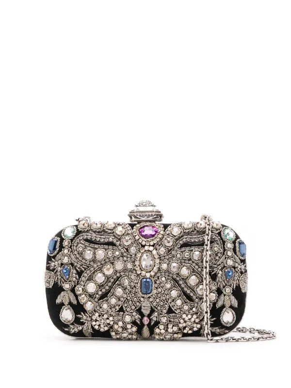 embellished clutch
