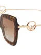Fendi F Is Fendi FOG428OUB cat eye-frame sunglasses