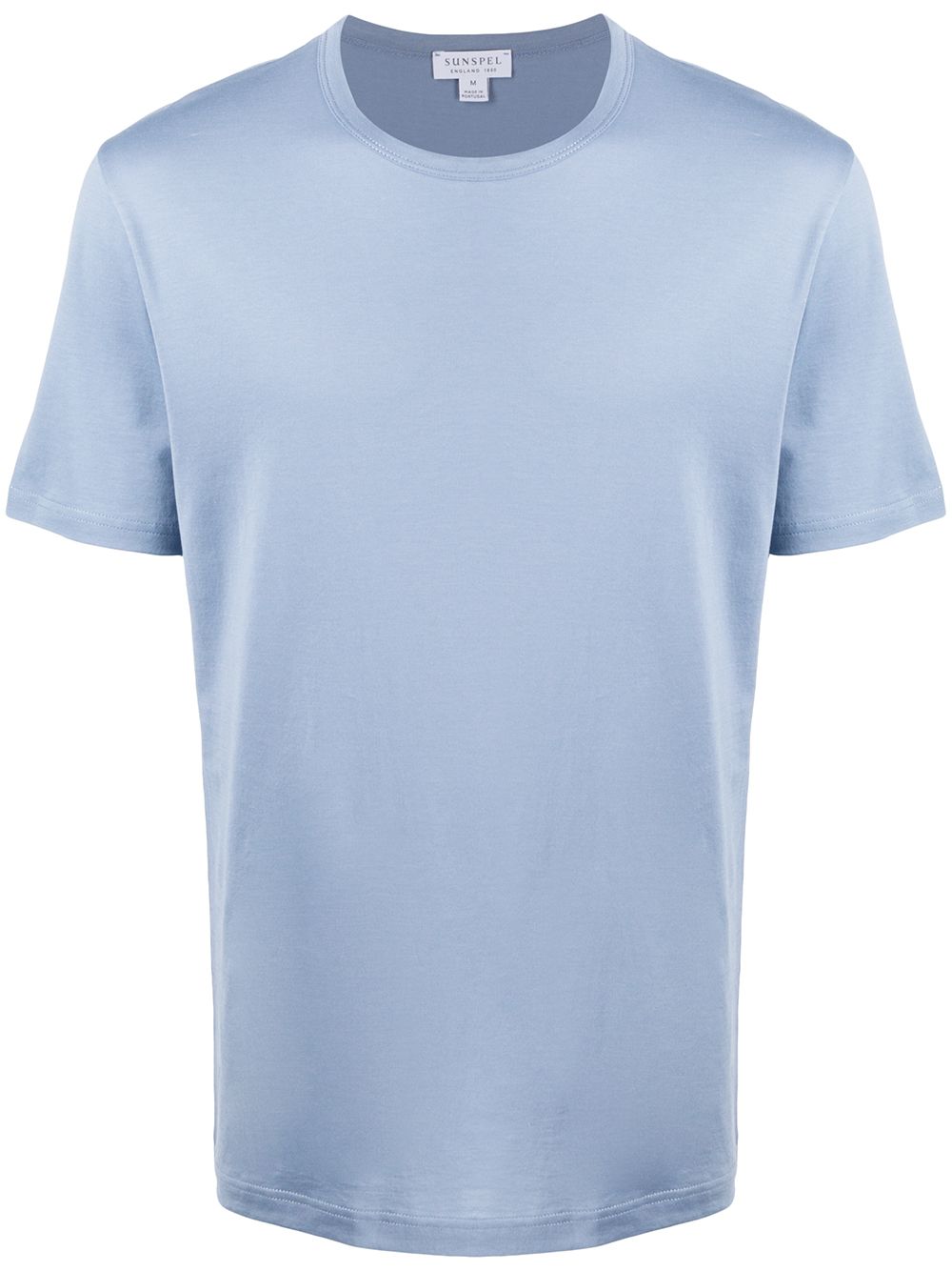 sunspel t-shirt classique - bleu