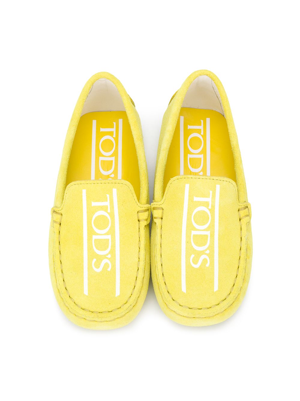 фото Tod's kids лоферы с логотипом