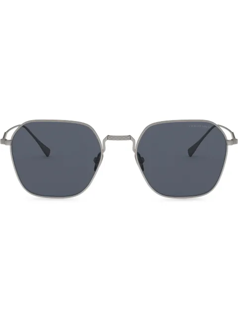 Giorgio Armani Sonnenbrille mit eckigem Gestell