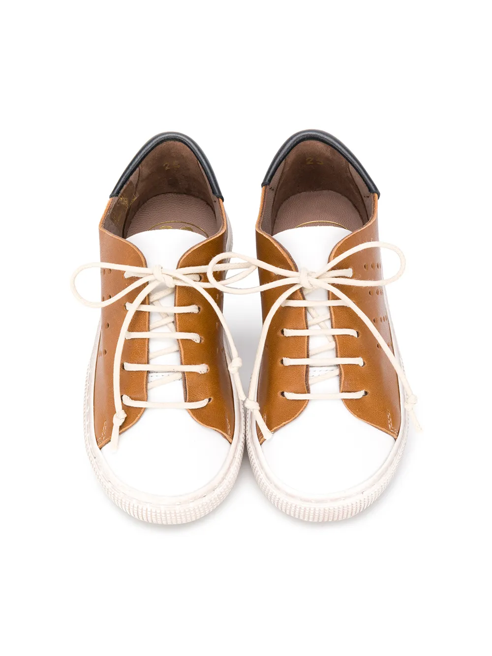 Pèpè Panelled lace-up Sneakers - Farfetch