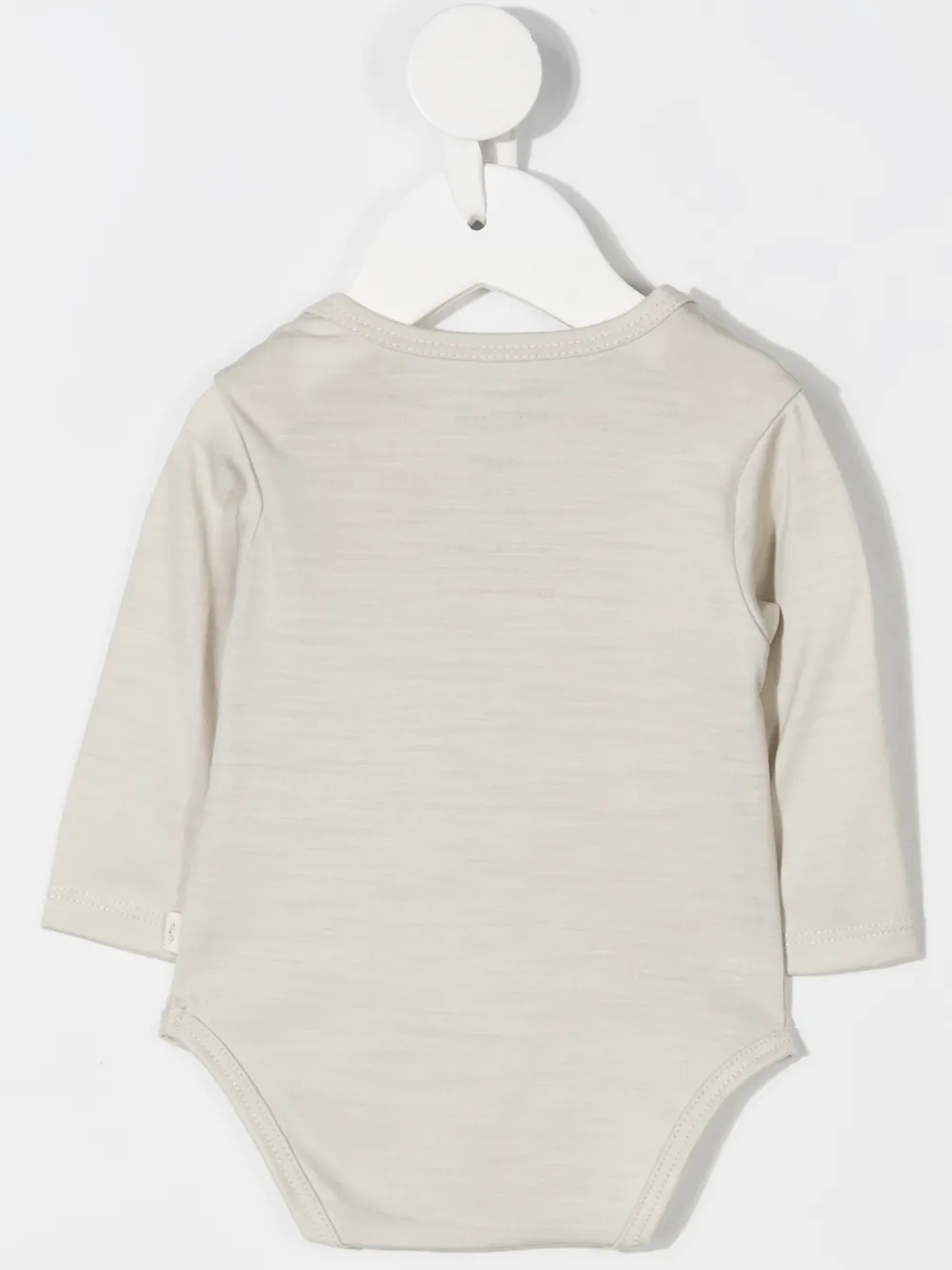 Knot Romper met logoprint - Grijs