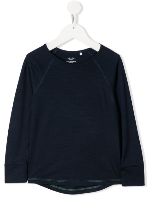 Knot merino wool fine knit T-shirt