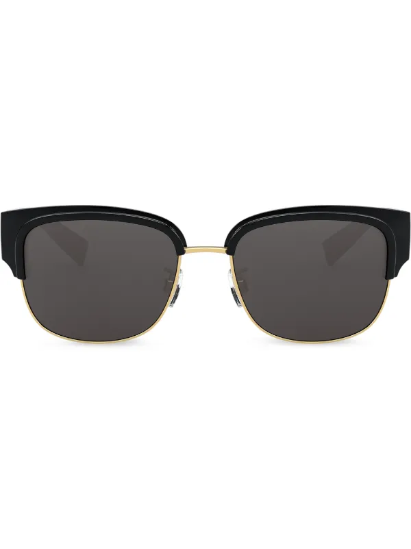 Dolce \u0026 Gabbana Eyewear Viale Piave 2.0 rectangular-frame sunglasses -  FARFETCH