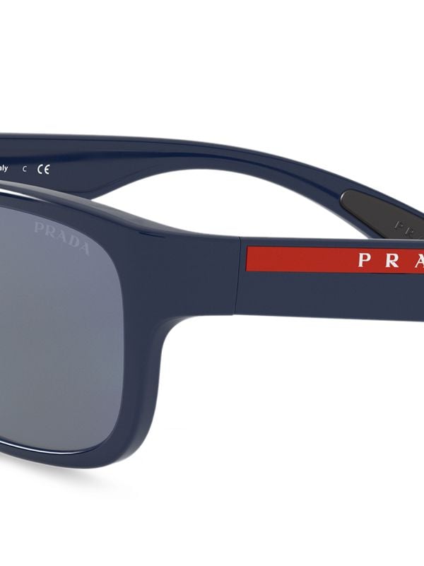 prada sunglasses blue frame