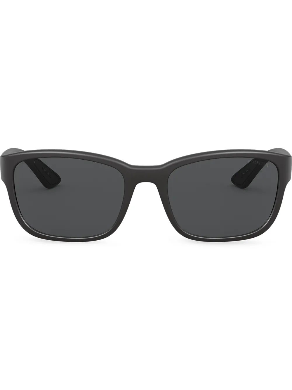 lunettes de soleil Linea Rossa à monture rectangulaire