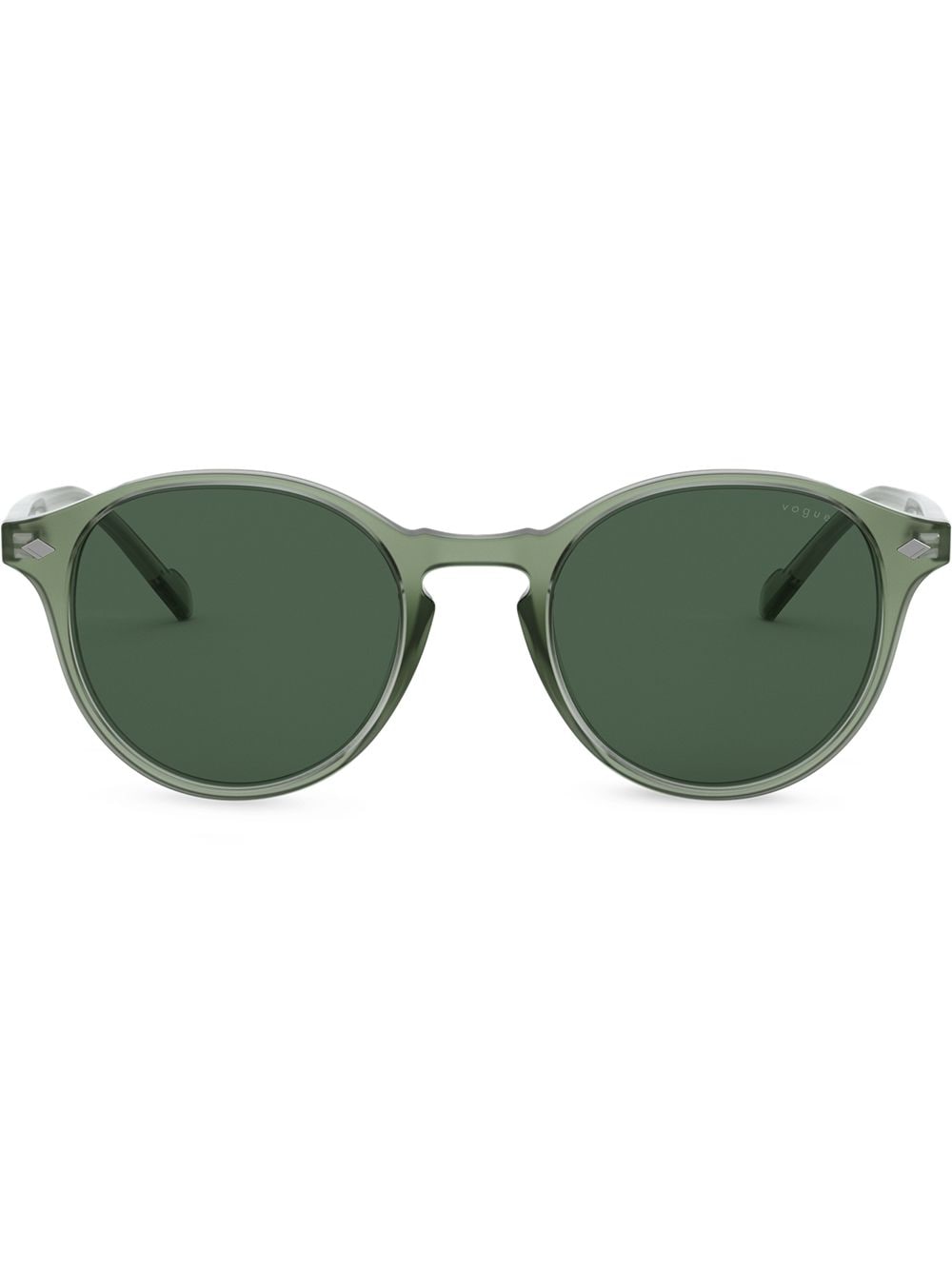 Vogue Eyewear Oval Frame Sunglasses In Grey