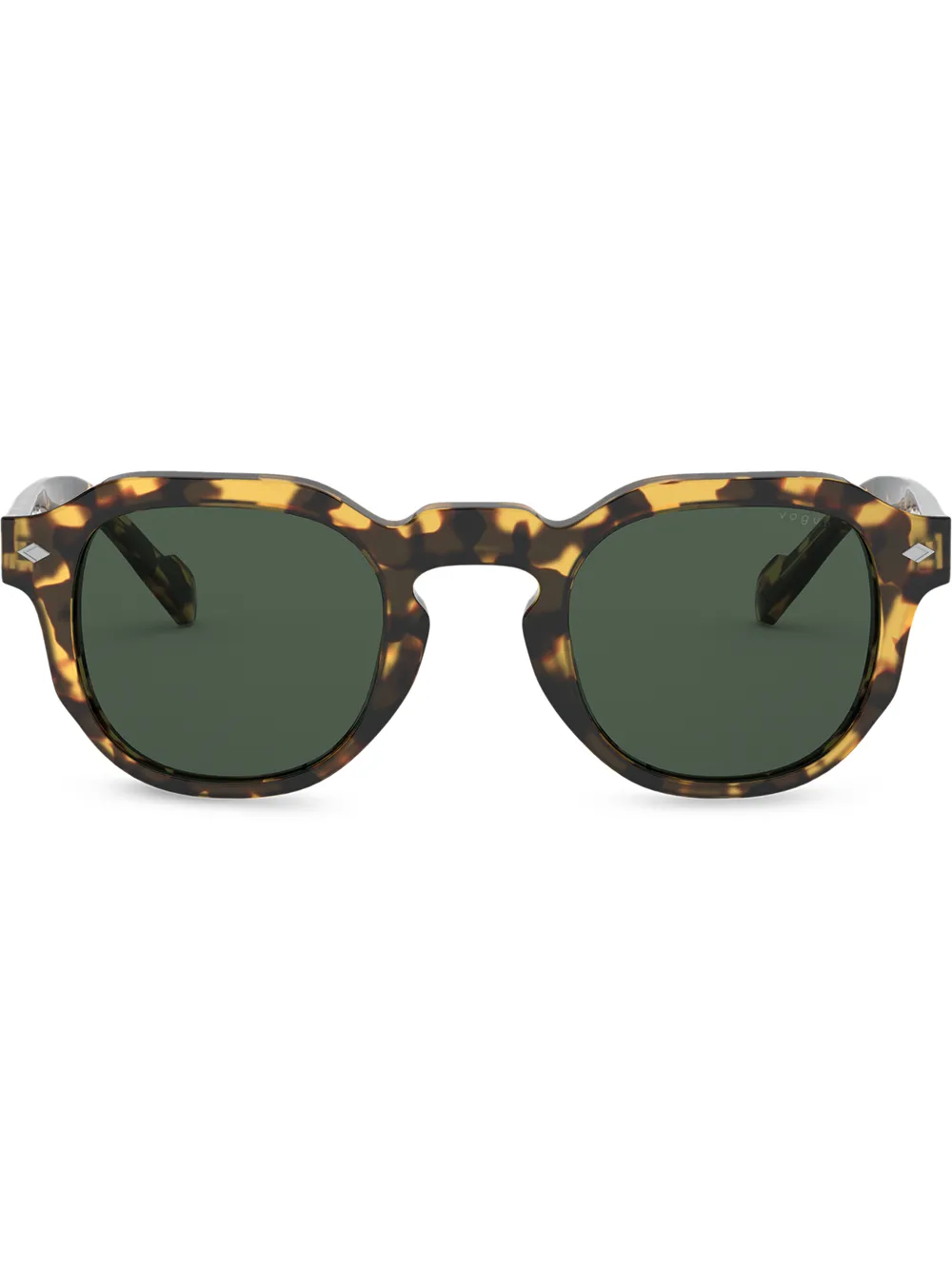 lunettes de soleil à monture carrée