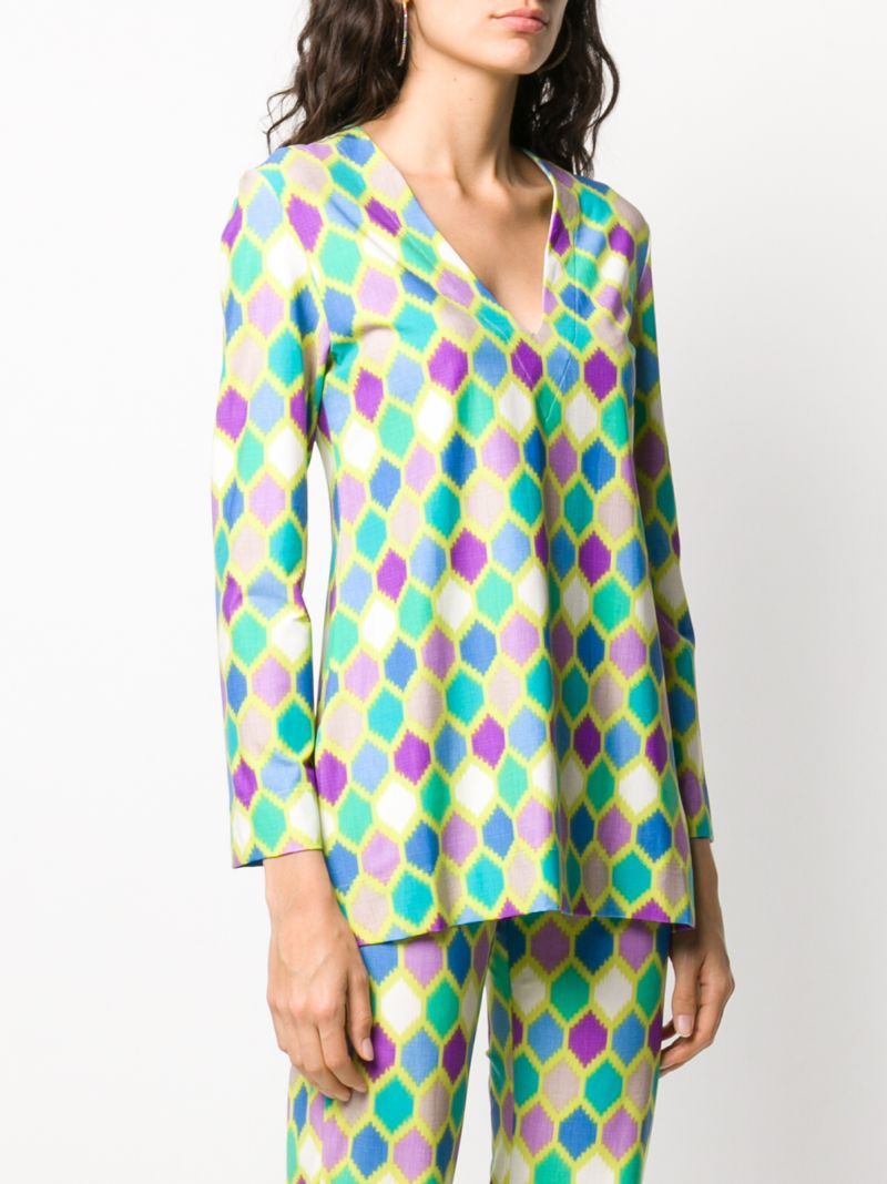 FISICO GEOMETRIC PATTERN TOP 