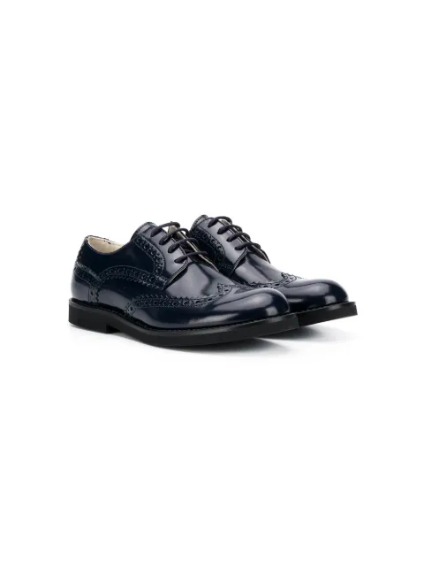 MONTELPARE TRADITION low-heel lace-up brogues
